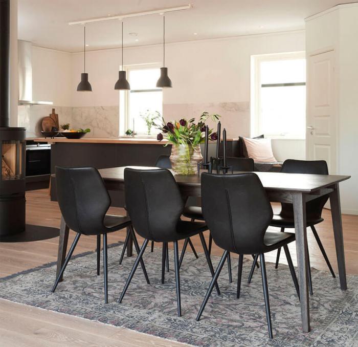 Bild 7, Filippa 180X90 cm Mörkbrun ek - Rowico Home - Bonus Möbler