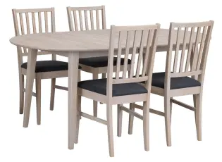 Filippa Oval Vitpigmenterad ek - Rowico Home - Bonus M&ouml;bler