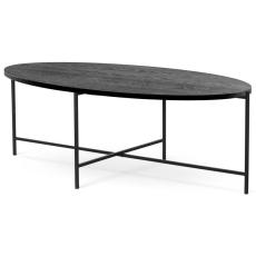 Monza 140 cm Svartbetsad ask / Svart - Torkelson - Bonus M&ouml;bler
