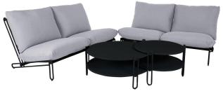 Blixt Svart / Gr&aring; - Slasken - Bonus M&ouml;bler