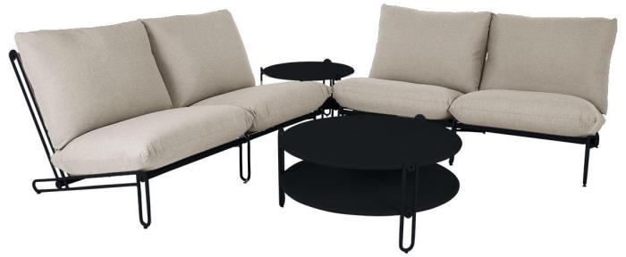 Bild 2, Blixt Svart / Beige - Brafab - Bonus Möbler