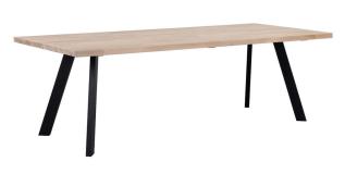 Fred 240X100 cm Vitpigmenterad / Svart - Rowico Home - Bonus M&ouml;bler