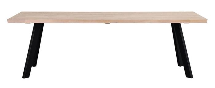 Bild 2, Fred 240X100 cm Vitpigmenterad / Svart - Rowico Home - Bonus Möbler