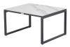 Antracit / Vit marmorlook