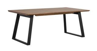 Melville 210X95 cm Brunbetsad Ek - Rowico Home - Bonus M&ouml;bler