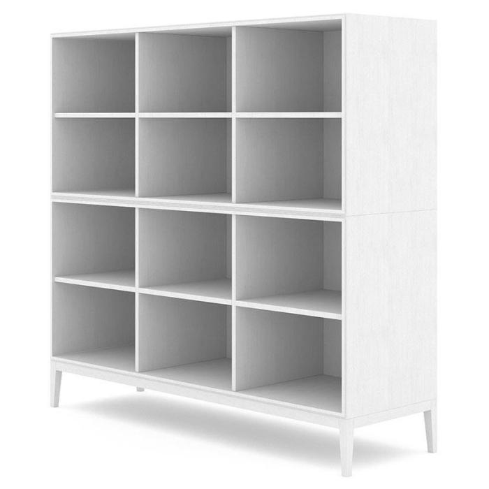 Bild 2, Edge 2.0 2-sektioner 6 hyllor White - Englesson - Bonus Möbler