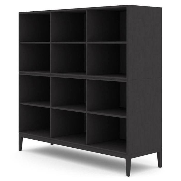 Bild 2, Edge 2.0 2-sektioner 6 hyllor Black - Englesson - Bonus Möbler