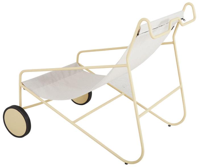 Bild 3, Poul Chair Lemon / Offwhite - Brafab - Bonus Möbler
