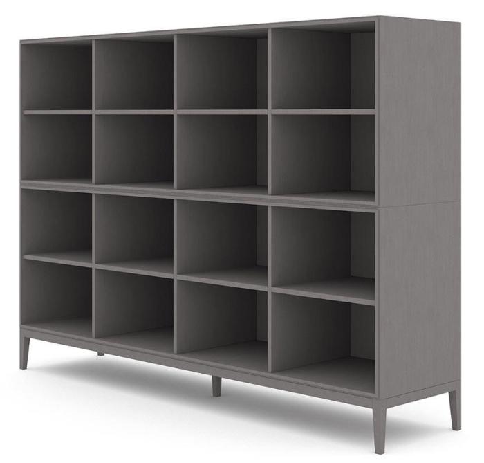 Bild 2, Edge 2.0 2-sektioner 8 hyllor Grey - Englesson - Bonus Möbler