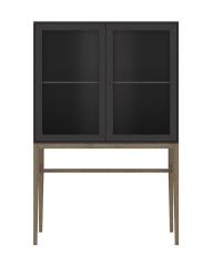 Edge 2.0 2 d&ouml;rrar Burned Walnut L&aring;g Black - Englesson - Bonus M&ouml;bler