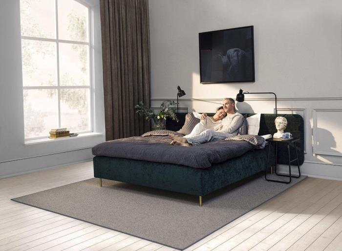 Bild 3, Runt Smalt Stål Metallben Matt Mässing 14 cm - Jensen Beds - Bonus Möbler