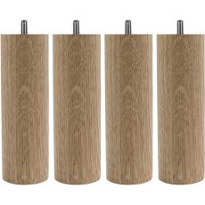 Runt Tr&auml;ben Oljad Ek 14 cm - Jensen Beds - Bonus M&ouml;bler
