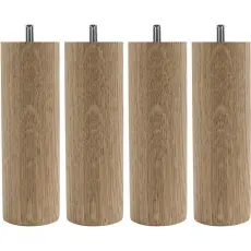 Runt Tr&auml;ben Oljad Ek 14 cm - Jensen Beds - Bonus M&ouml;bler