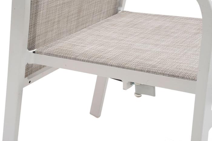 Bild 7, Hånger Keramiskt glas + Positionsfåtöljer Vit 140X90 cm + 4 stolar - Hillerstorp - Bonus Möbler