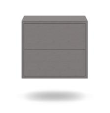 Edge 2.0 2 l&aring;dor Grey - Englesson - Bonus M&ouml;bler