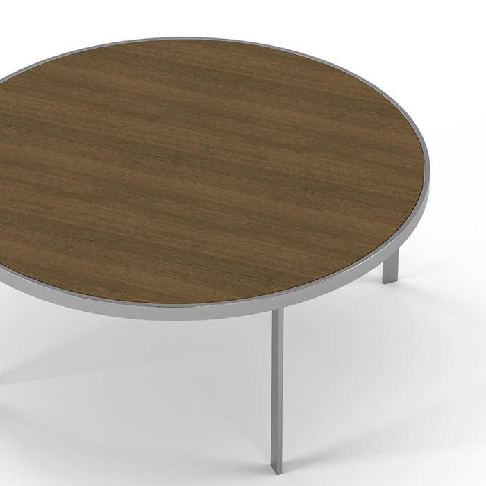 Bild 4, Square Ø93 cm Silvergrå Burned Walnut - Englesson - Bonus Möbler