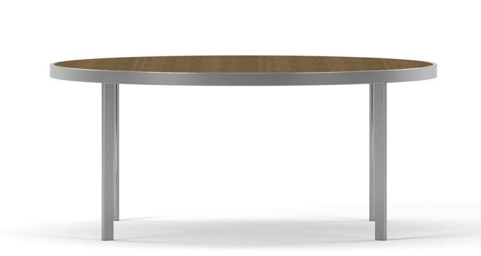 Bild 2, Square Ø93 cm Silvergrå Burned Walnut - Englesson - Bonus Möbler