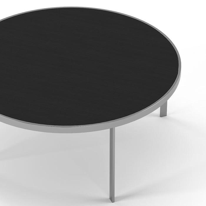 Bild 4, Square Ø93 cm Silvergrå Black Oak - Englesson - Bonus Möbler