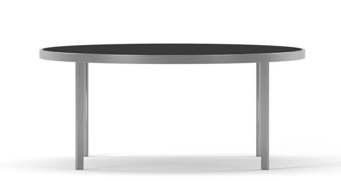 Bild 3, Square Ø93 cm Silvergrå Black Oak - Englesson - Bonus Möbler
