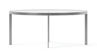 Square &Oslash;93 cm Silvergr&aring; Glas - Englesson - Bonus M&ouml;bler