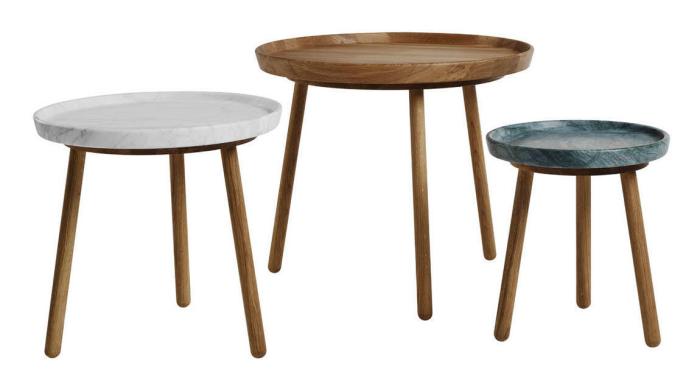 Bild 3, Tureen Ø52 cm Carrara marmor 50 cm, Naturell olja - Stolab - Bonus Möbler