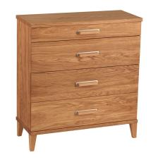 Malva 70 cm 4 l&aring;dor Lackad Ek - Oscarssons M&ouml;bel - Bonus M&ouml;bler