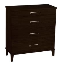 Malva 70 cm 4 l&aring;dor Svartbetsad Lackad Ek - Oscarssons M&ouml;bel - Bonus M&ouml;bler