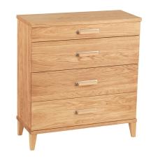 Malva 70 cm 4 l&aring;dor Vitoljad Ek - Oscarssons M&ouml;bel - Bonus M&ouml;bler