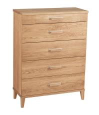 Malva 70 cm 5 l&aring;dor Vitoljad Ek - Oscarssons M&ouml;bel - Bonus M&ouml;bler