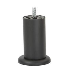 Metallben 0K8 svart, 10,5 cm - Slasken - Bonus M&ouml;bler