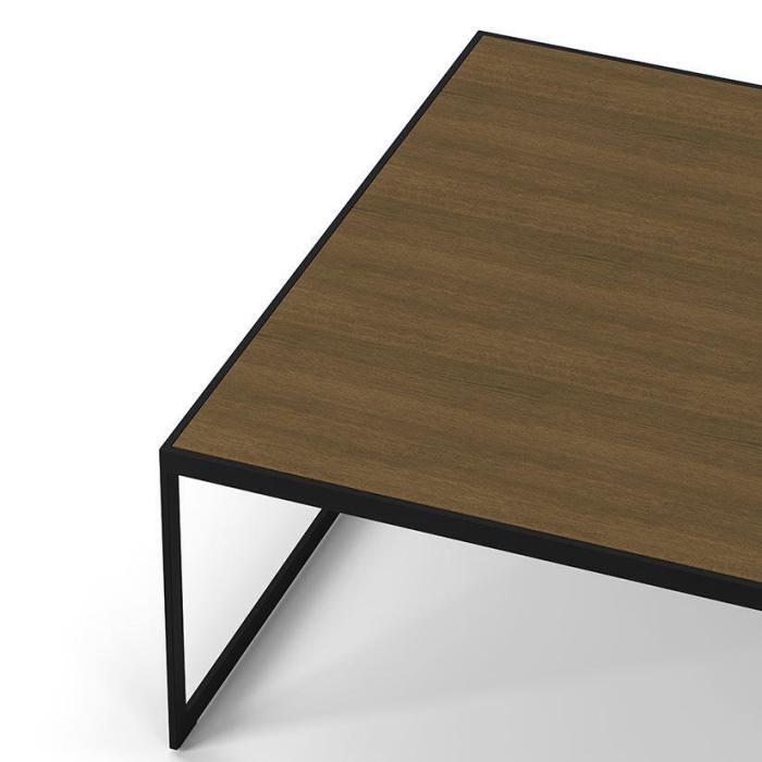 Bild 4, Square 2000 102X102 cm Svart Burned Walnut - Englesson - Bonus Möbler