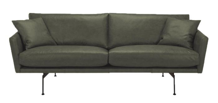Bild 4, Idun Läder 3,5-sits 247 cm - Bröderna Anderssons - Bonus Möbler
