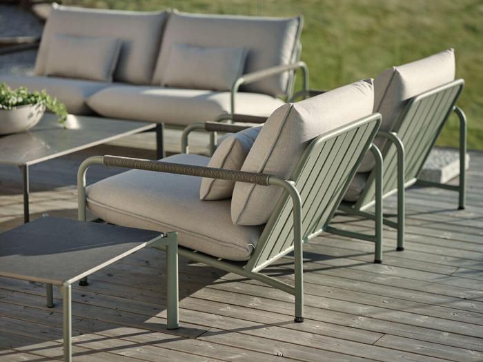 Bild 8, Hallavara 66X56 cm Dusty Green / Mörkgrå - Brafab - Bonus Möbler