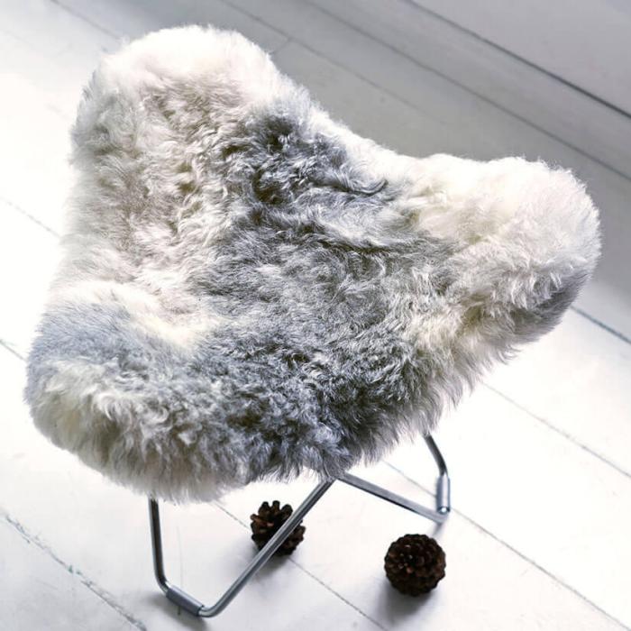 Bild 3, Iceland Flying Goose Shorn Grey - Cuero Design - Bonus Möbler