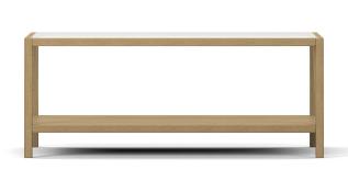 2000 125X65 cm Natural Oak - Englesson - Bonus M&ouml;bler