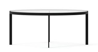 Square &Oslash;93 cm Svart Glas - Englesson - Bonus M&ouml;bler