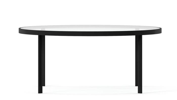 Bild 2, Square Ø93 cm Svart Glas - Englesson - Bonus Möbler