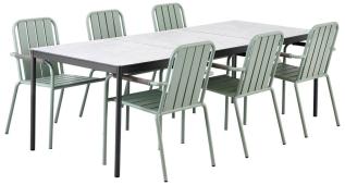 Nox 237X90 cm och Innes Dusty Green - Brafab - Bonus M&ouml;bler