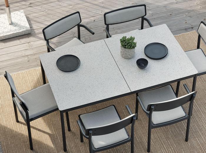 Bild 8, Nox 158X90 cm Terrazzo Dusty Green - Brafab - Bonus Möbler