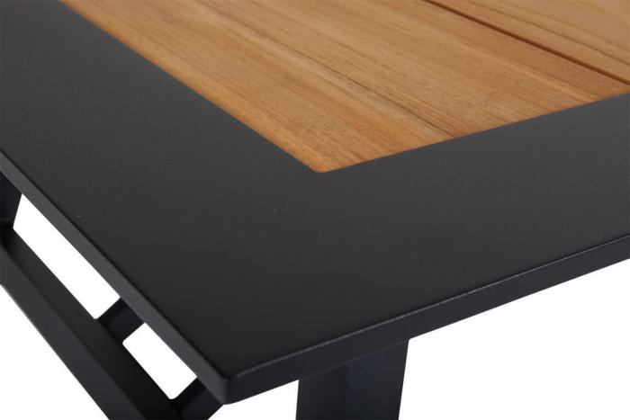 Bild 2, Chios Svart / Teak 175X100 cm - Brafab - Bonus Möbler