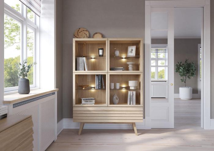 Bild 3, Persienn bred Vitoljad ek - Casø Furniture - Bonus Möbler