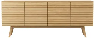Persienn 4-d&ouml;rrar Oljad ek - Cas&oslash; Furniture - Bonus M&ouml;bler