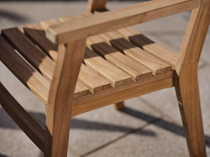 Bild 8, Keros 220X100 cm Teak - Brafab - Bonus Möbler