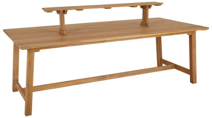 Bild 11, Keros 220X100 cm Teak - Brafab - Bonus Möbler