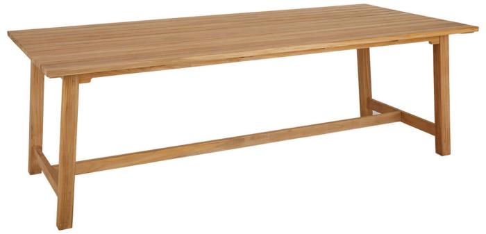 Bild 12, Keros 220X100 cm Teak - Brafab - Bonus Möbler