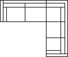 3-sits + h&ouml;rn + 2-sits - Slasken - Bonus M&ouml;bler
