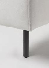 Pilar metall, svart, 15 cm - Slasken - Bonus M&ouml;bler