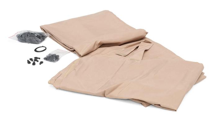 Bild 2, Luxor 6-kantig Ø400 cm Mörkbeige - Hillerstorp - Bonus Möbler
