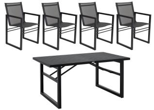 Vevi 160X90 cm Svart / Svart - Brafab - Bonus M&ouml;bler