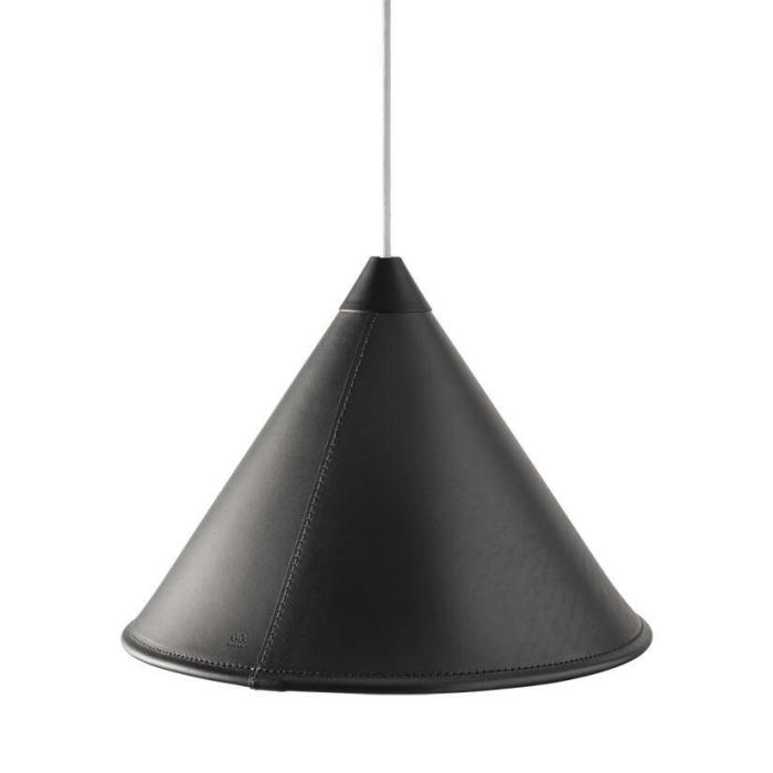 Bild 2, Namibia Ø25 cm Black / Black / White - Cuero Design - Bonus Möbler